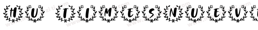 Hu_TimesNueve Caps字体转换